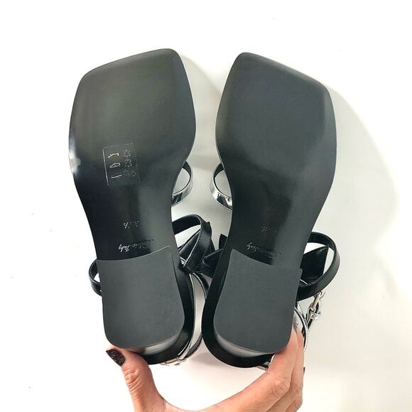 NEW Louis Vuitton Fornasetti 2021 LV Monogrammed Peplum Block Heel Sandals 35.5 - Picture 10 of 12